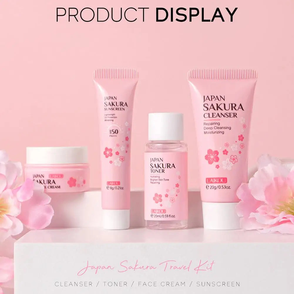 Sakura 3/4pcs Skin Care Sets