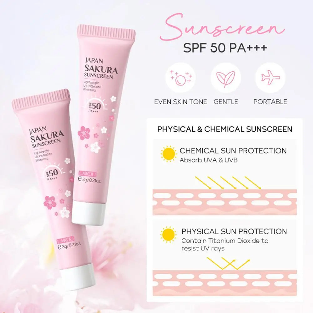 Sakura 3/4pcs Skin Care Sets