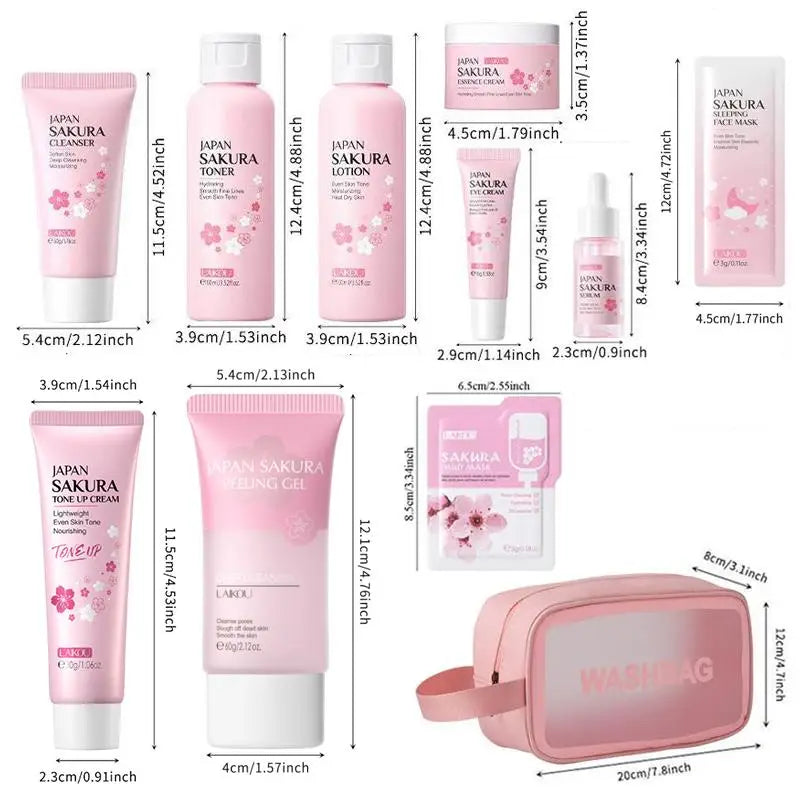 29pcs Deep Cleansing & Moisturizing Skin Care Kit