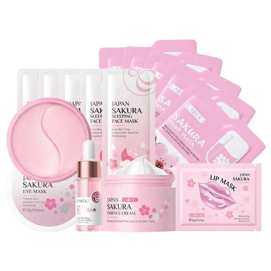 14pcs Sakura face Cleansing set
