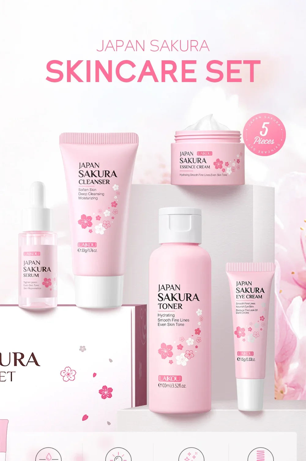 5 Piece Pore Skincare Set