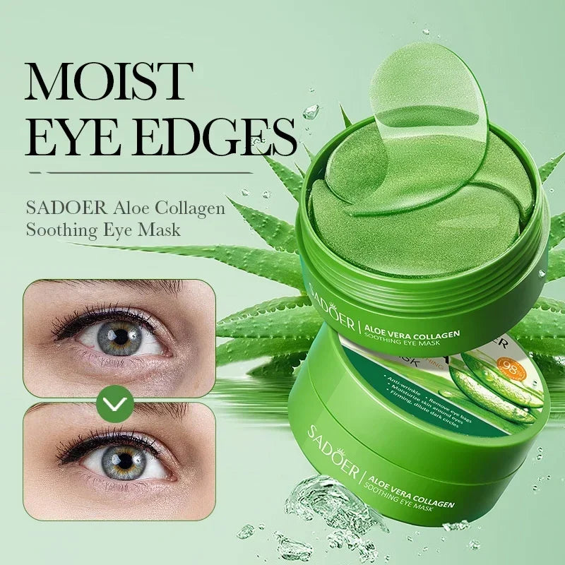 60pcs SADOER  Soothing Eye Mask