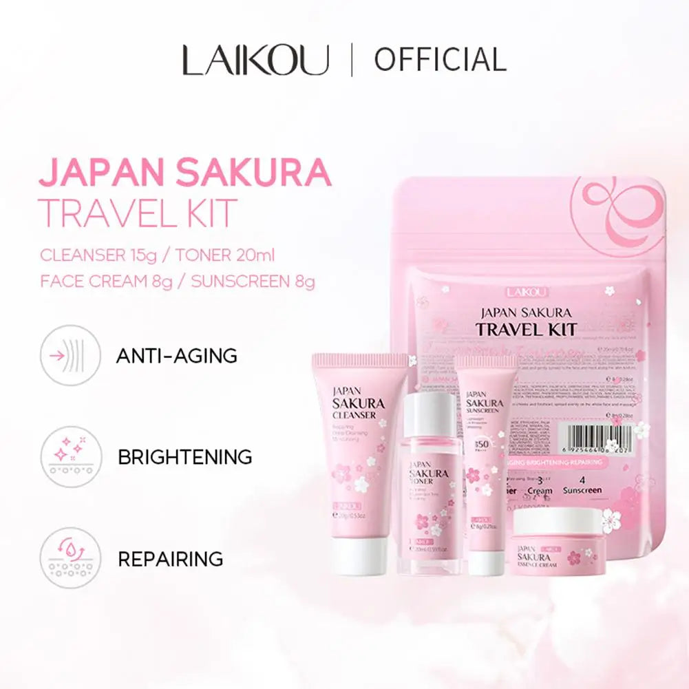 Sakura 3/4pcs Skin Care Sets