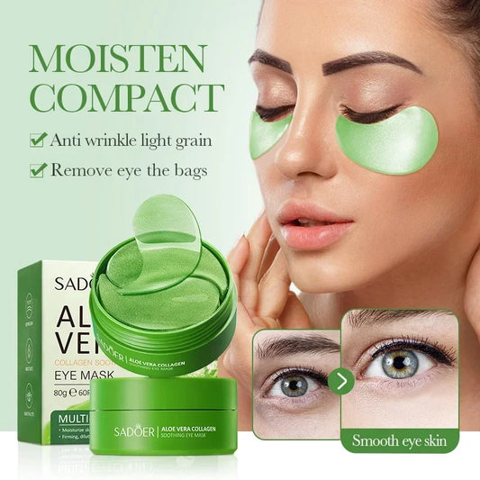 60pcs SADOER  Soothing Eye Mask