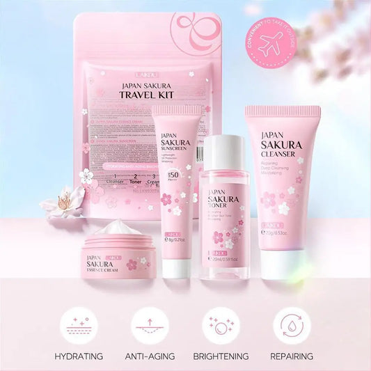 Sakura 3/4pcs Skin Care Sets